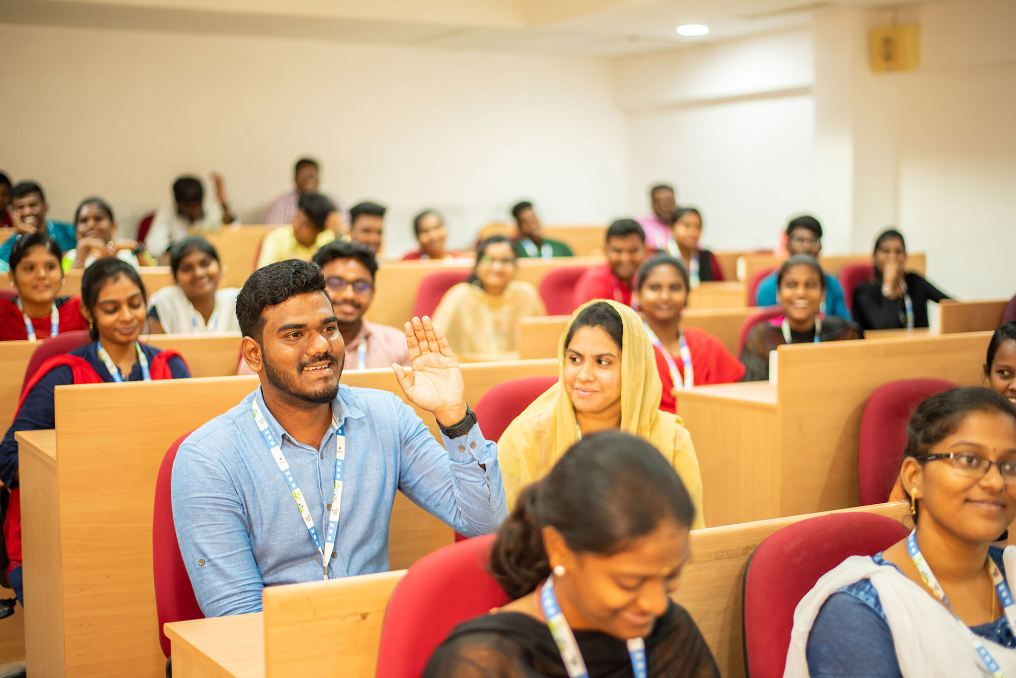 Hallmark Business School is a standalone B-School in Trichy, Promoted by Sivagami Ramaswamy Educational and Charitable Trust in 2008.